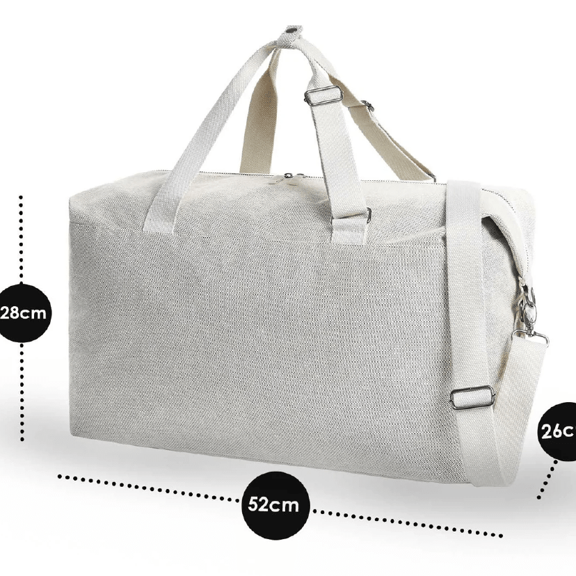 Borsone Elefantino sulla luna , 2 pochette e 3 sacchi in cotone organico - Be Brave Boutique