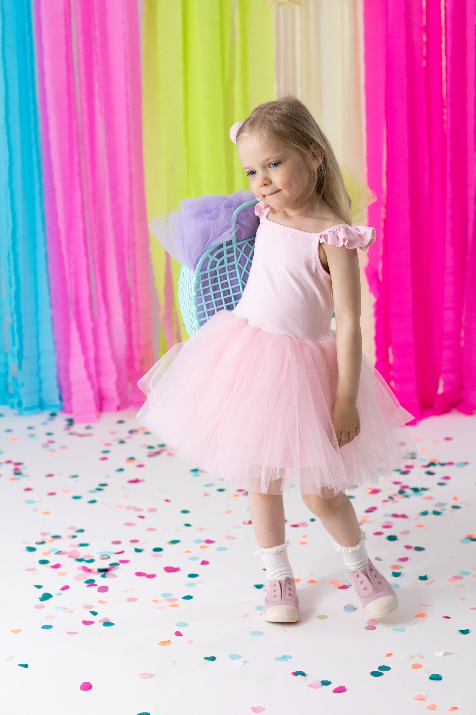 Tutù abitino in tulle Pale pink - Be Brave Boutique