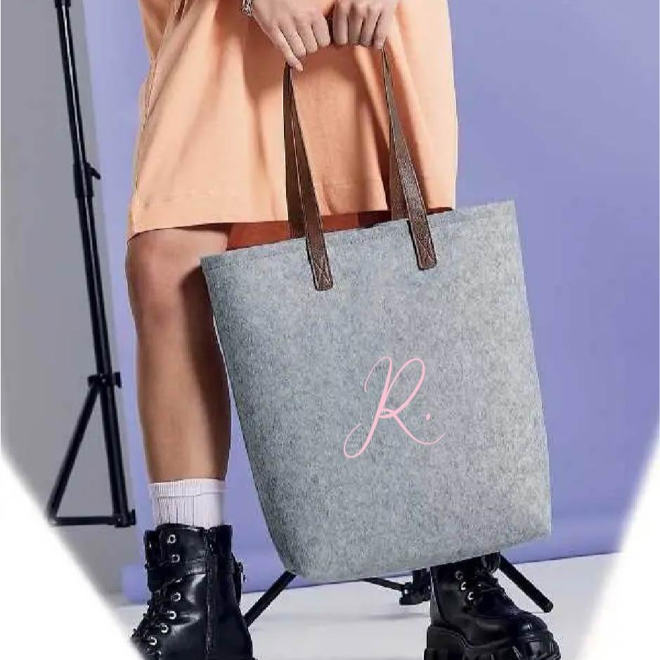 Borsa in Feltro Personalizzabile - Be Brave Boutique