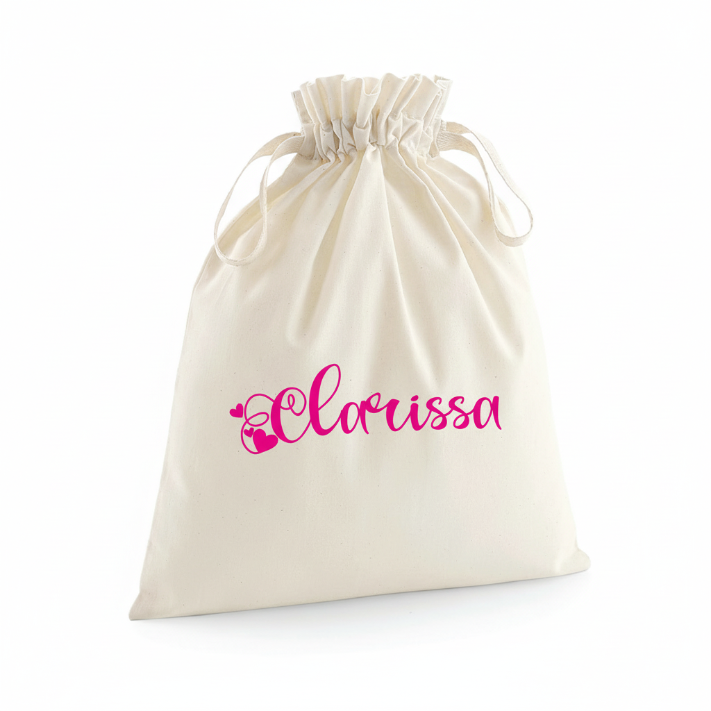 Sacchetti primi cambi personalizzabili con nome - Be Brave Boutique