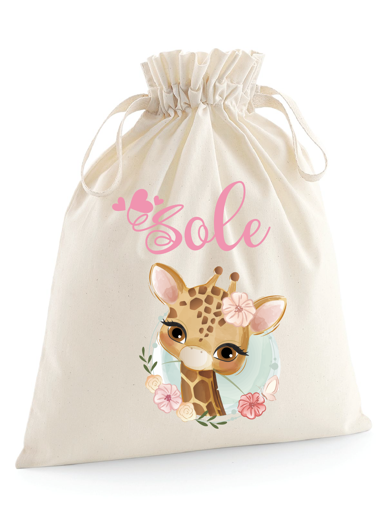 Sacchetti primi cambi Giraffa - Be Brave Boutique