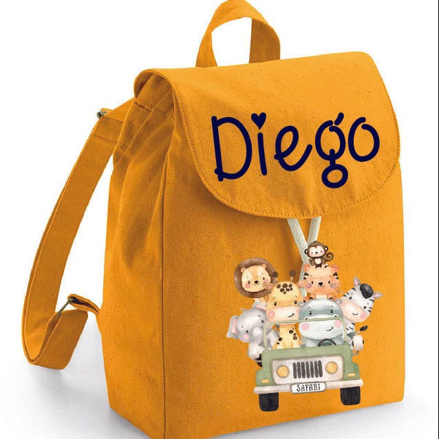 Mini Zaino in cotone Safari - Be Brave Boutique