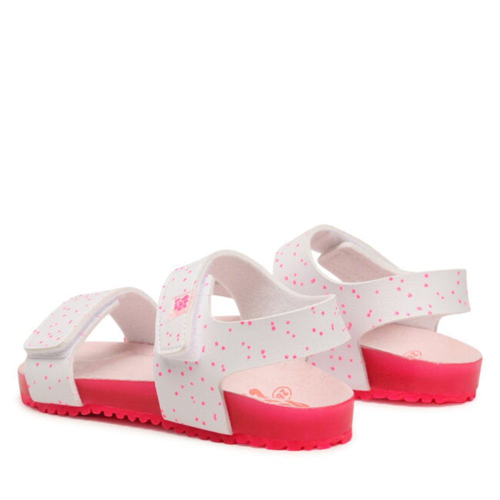 Sandali Garvalin Bianco/Fucsia - Be Brave Boutique