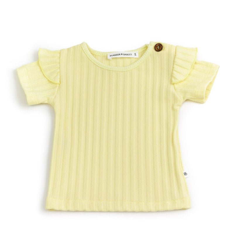 BAMBOOM T-shirt con Volant bimba - Be Brave Boutique