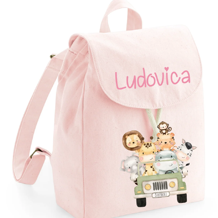 Mini Zaino in cotone Safari - Be Brave Boutique