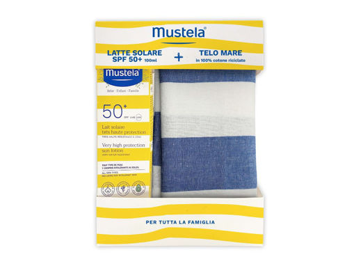 Mustela latte solare SPF50+ 100 ml + telo mare