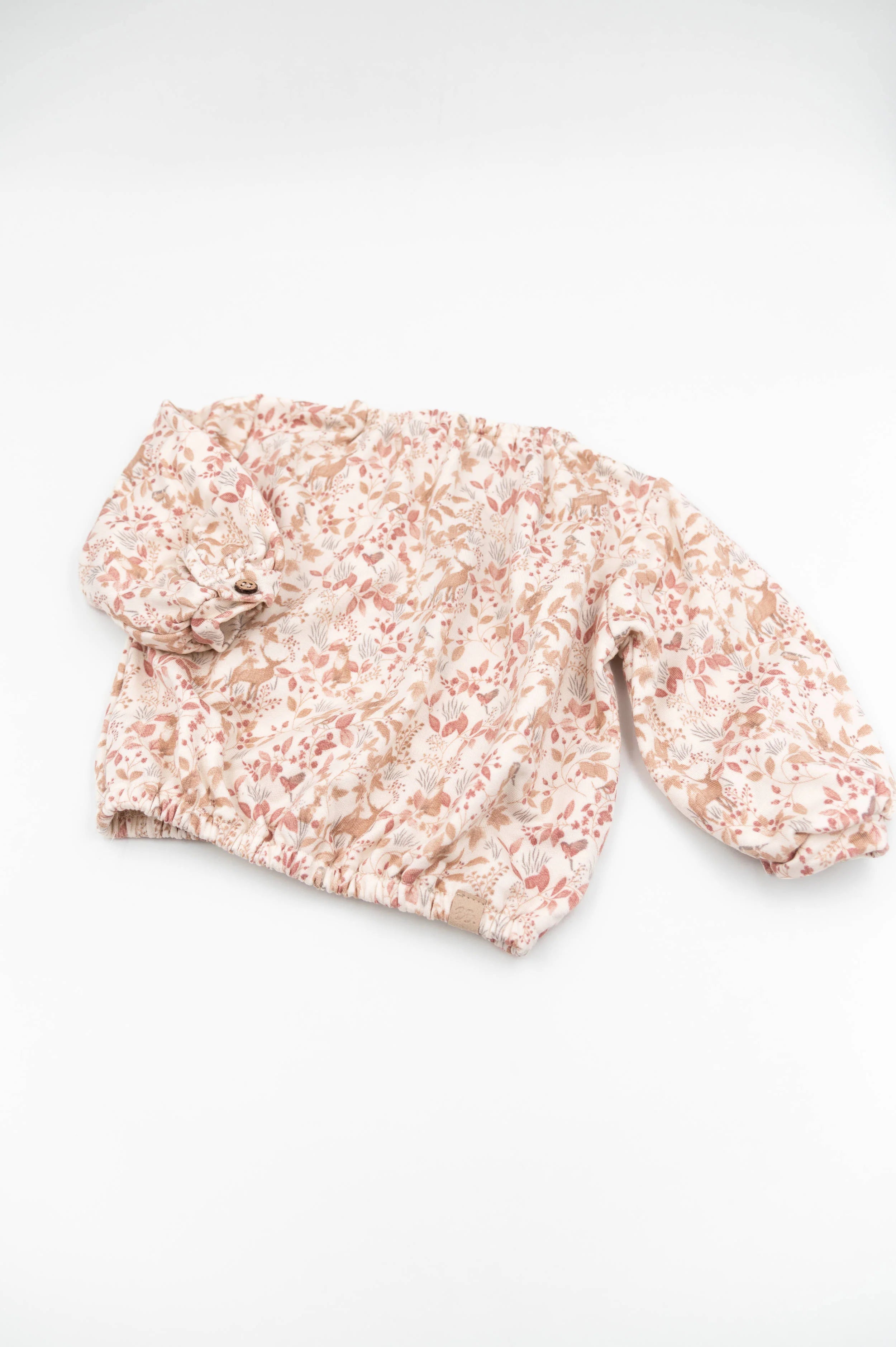 Camicia a palloncino - PRINT AUTUMN FOREST 342 - Be Brave Boutique