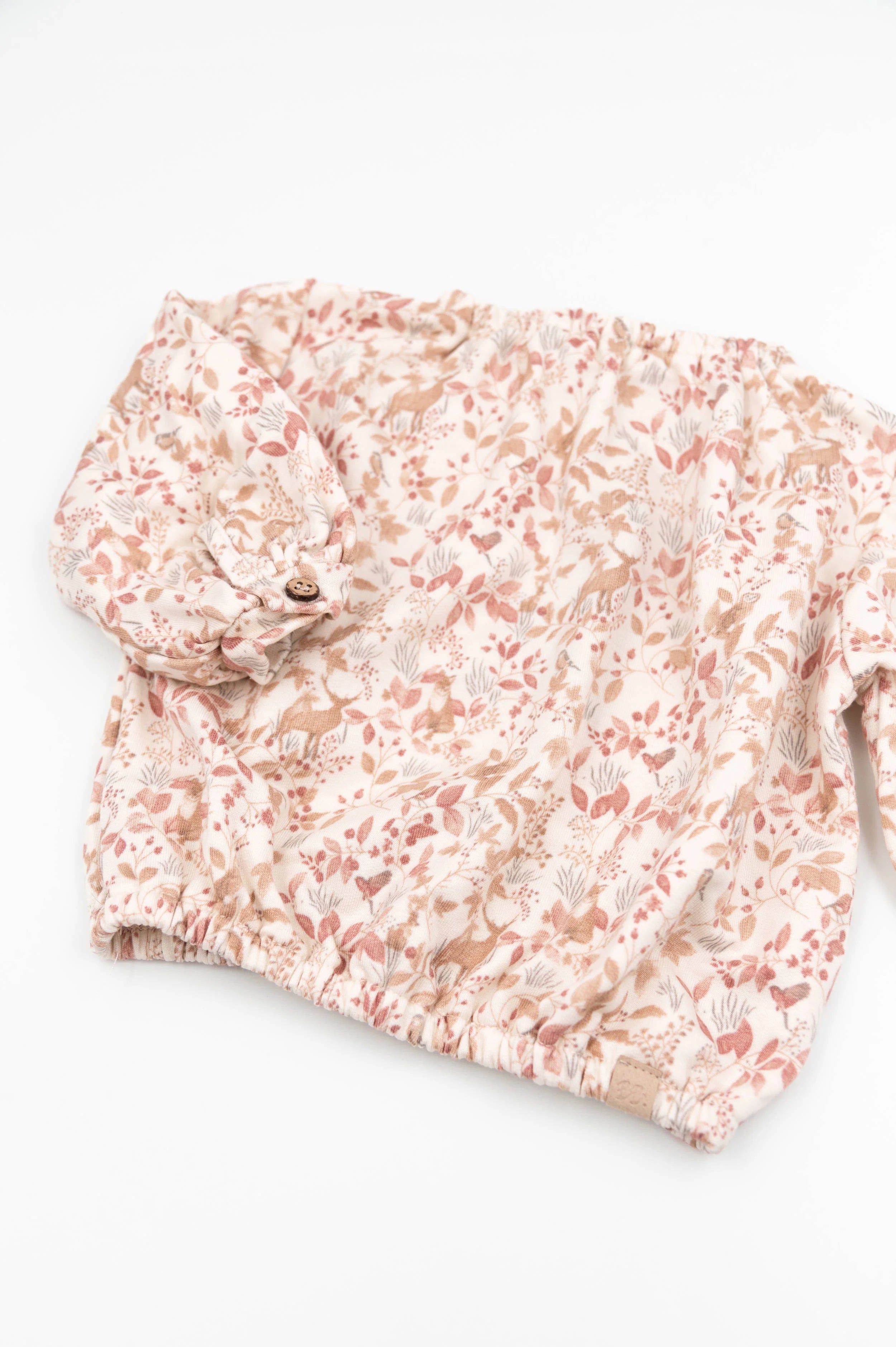 Camicia a palloncino - PRINT AUTUMN FOREST 342 - Be Brave Boutique