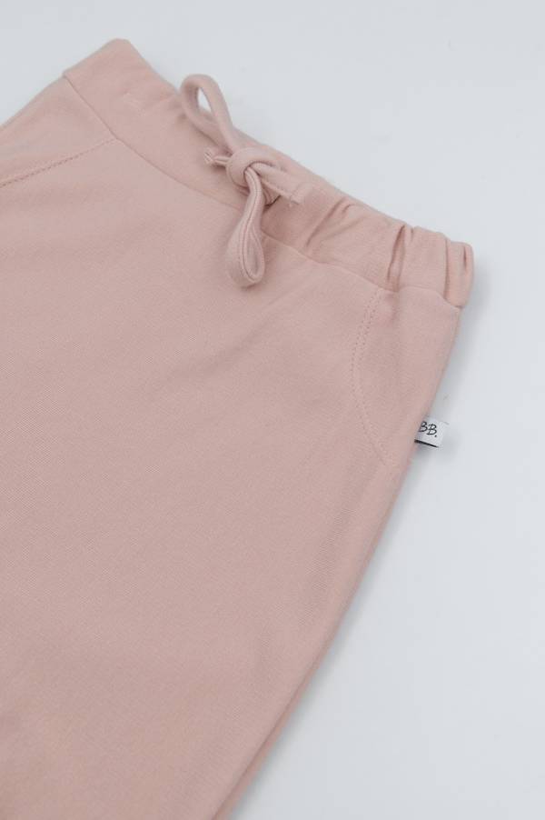 Pantaloncino Neonato con piedi Pure - ROSA 04 - Be Brave Boutique