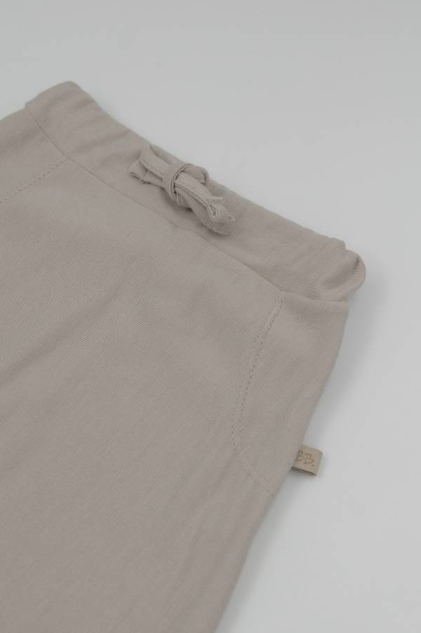Pantaloncino Neonato con piedi Pure - Sabbia 09 - Be Brave Boutique