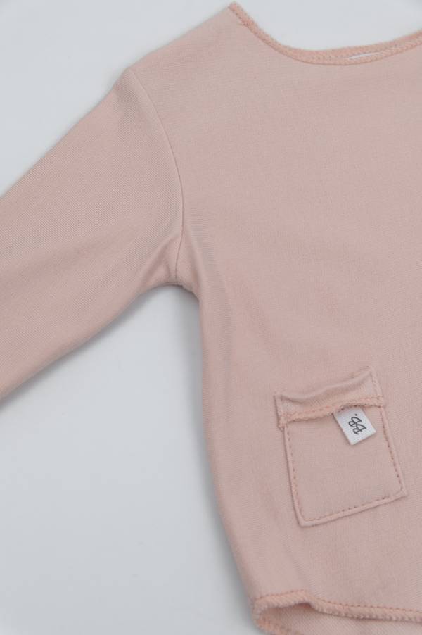 BAMBOOM Maglia manica lunga Pure Rosa 04 - Be Brave Boutique