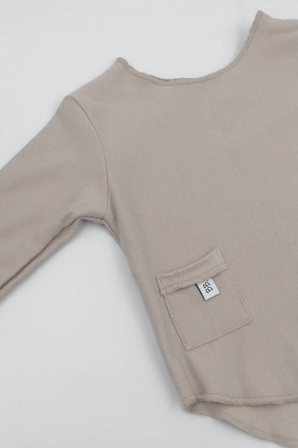 BAMBOOM Maglia manica lunga Pure Sabbia 09 - Be Brave Boutique