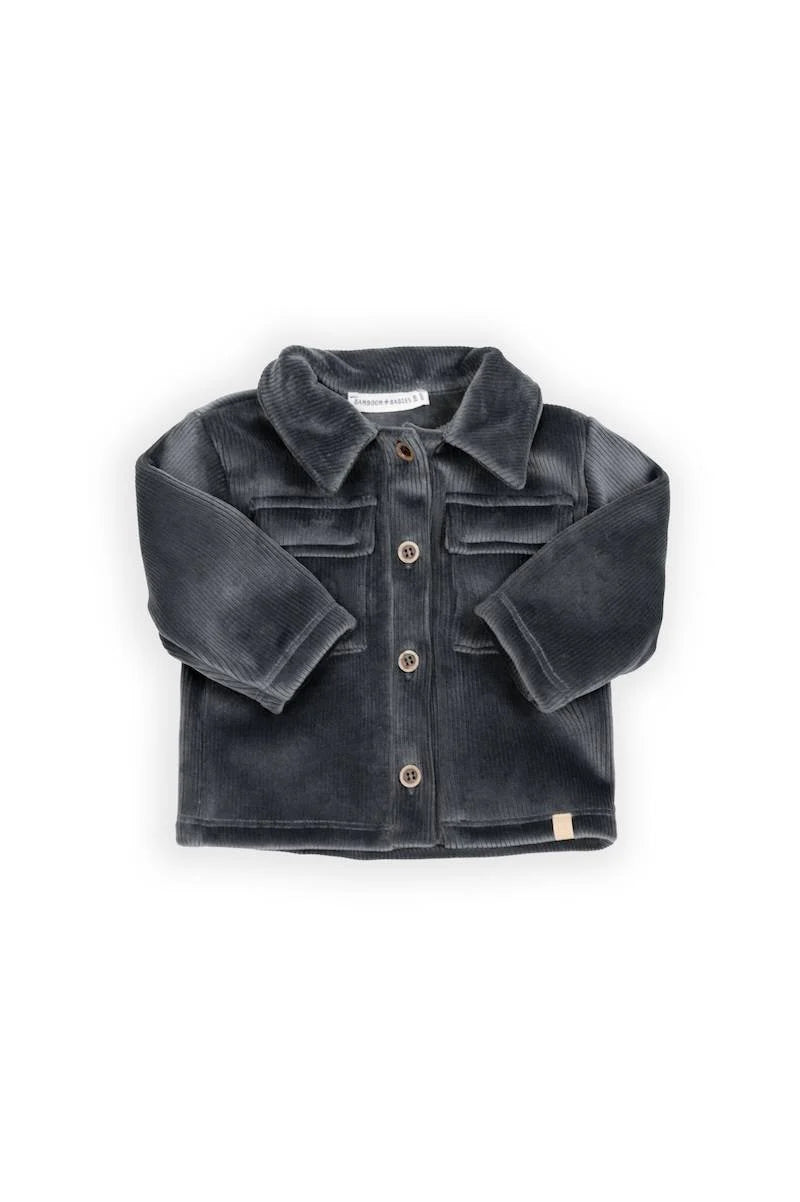 Camicia Over Curderoy - MIDNIGHT BLU 343 - Be Brave Boutique