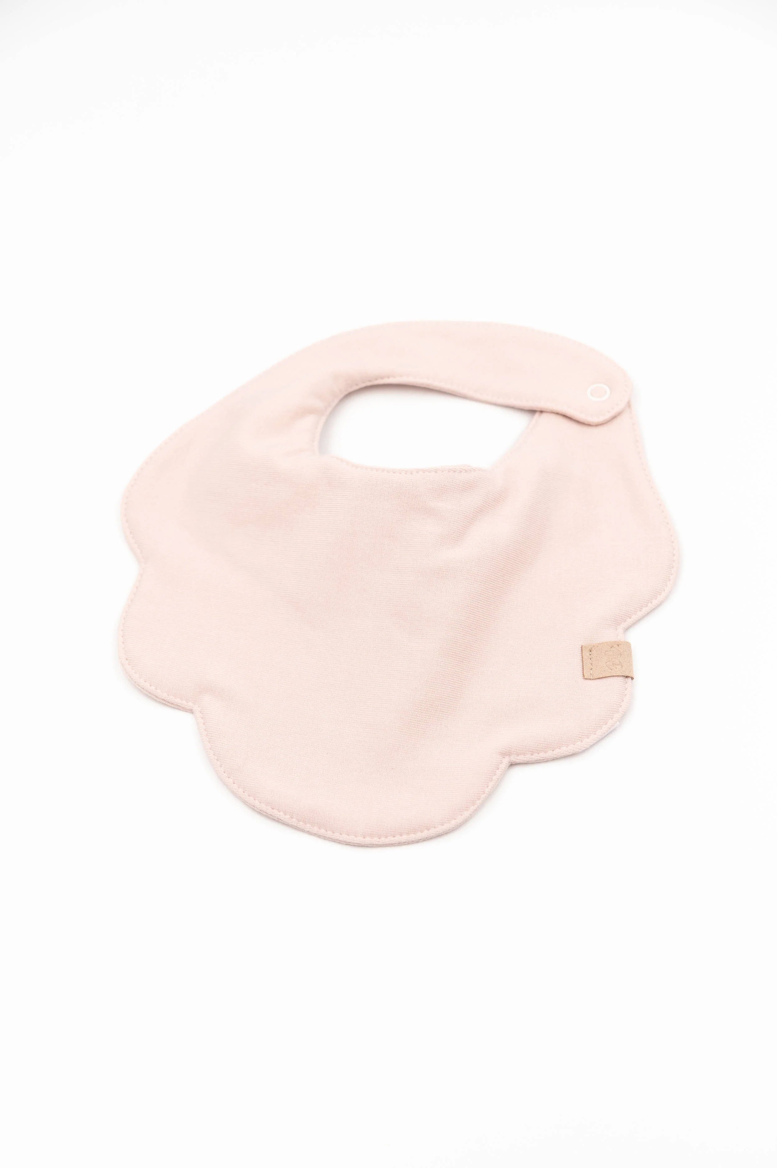 Bavaglino fiore con lato in spugna - VINTAGE PINK 341 - Be Brave Boutique