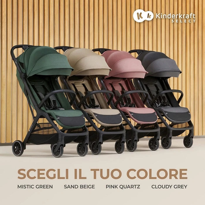 Passeggino NUBI 2 Mistic Green DISPONIBILE – Be Brave Boutique