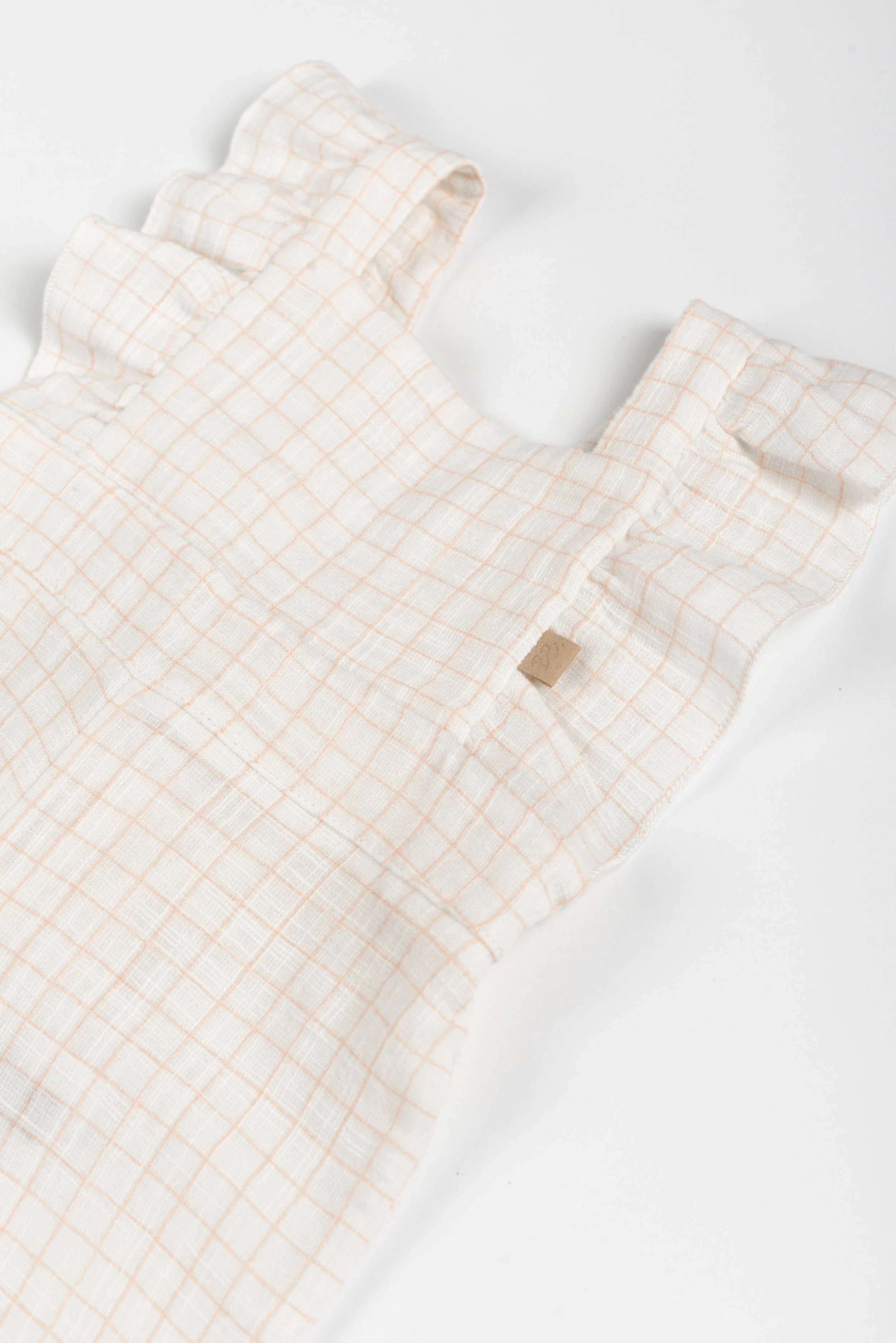 Salopette bimba - SQUARE WHITE/PINK 278