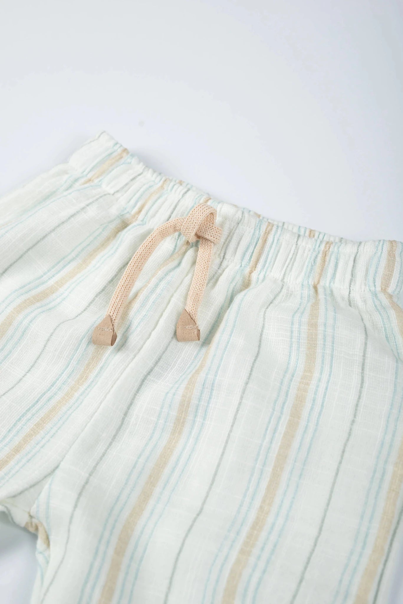 Pants Lino Look - STRIPE WHITE/BLU 272