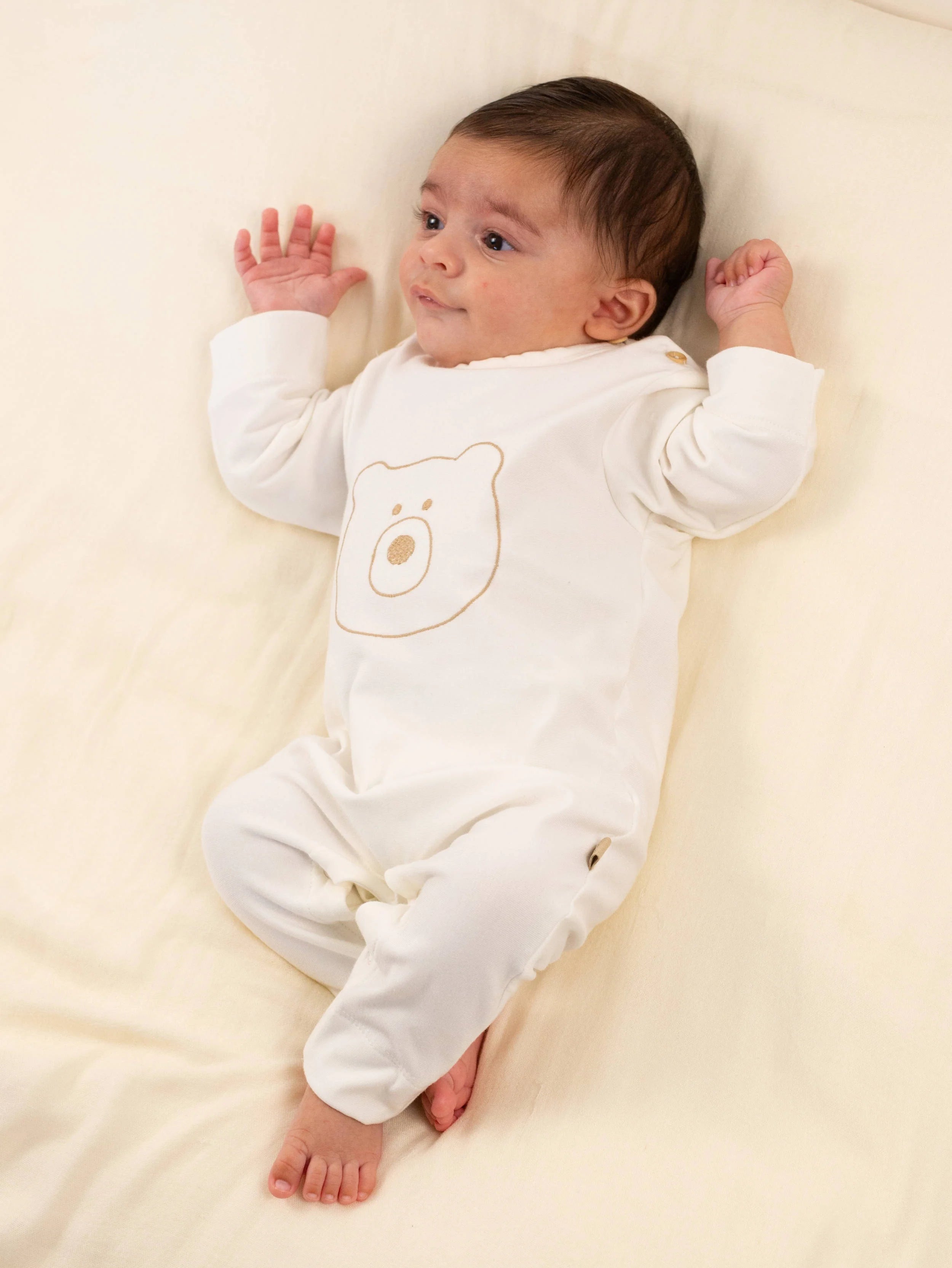 Tuta Orso con piedi - OFFWHITE 111