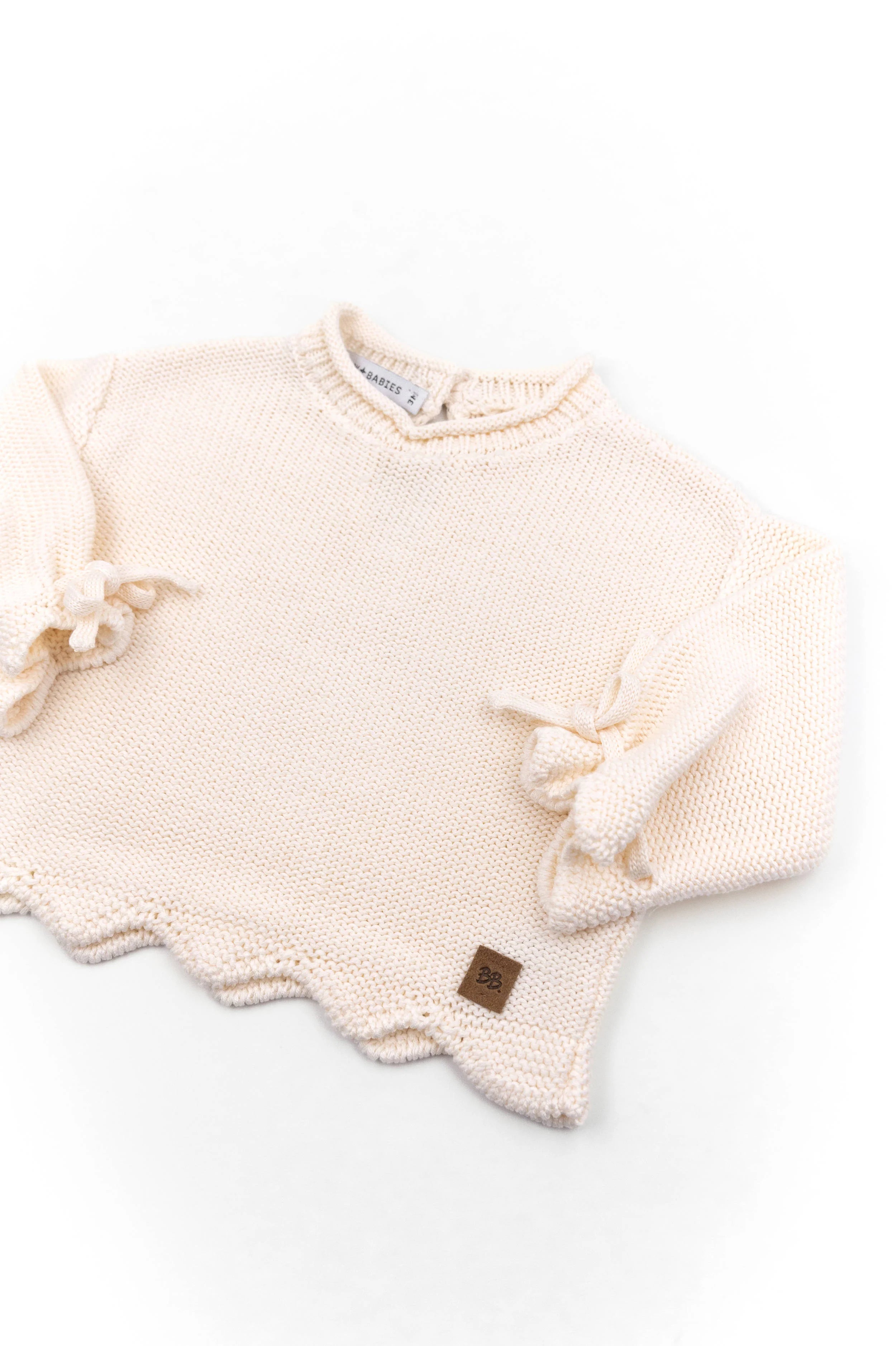 Maglia cropped bimba - Bianco 01