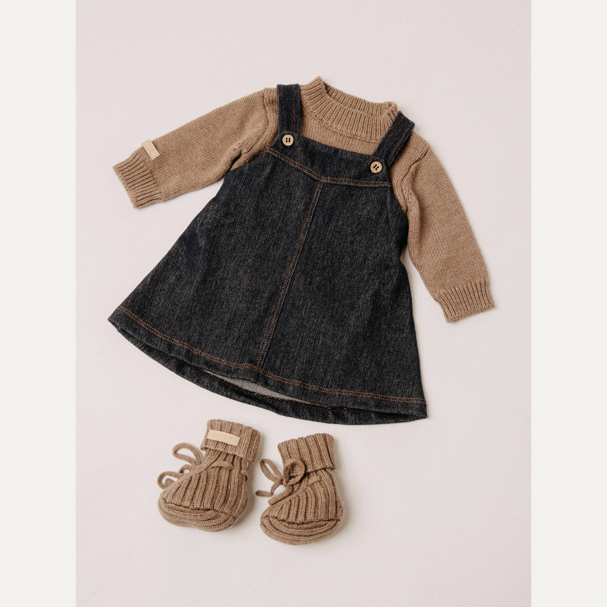 Salopette bimba - JEANS BLU 38