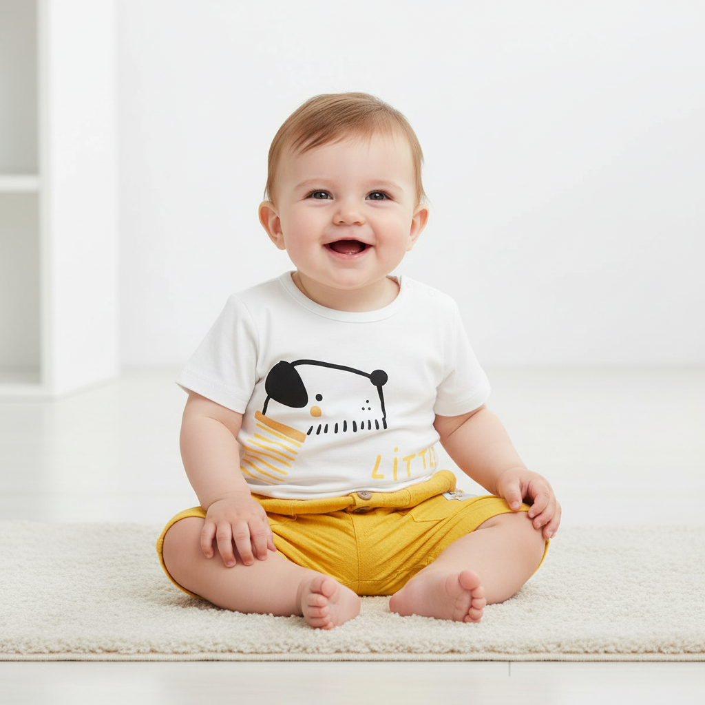 Completo in cotone per bambini