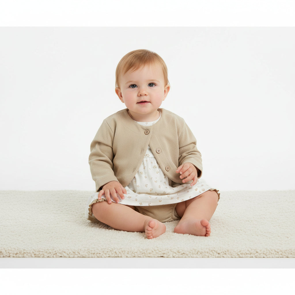 Completo in cotone per bambini 3pz