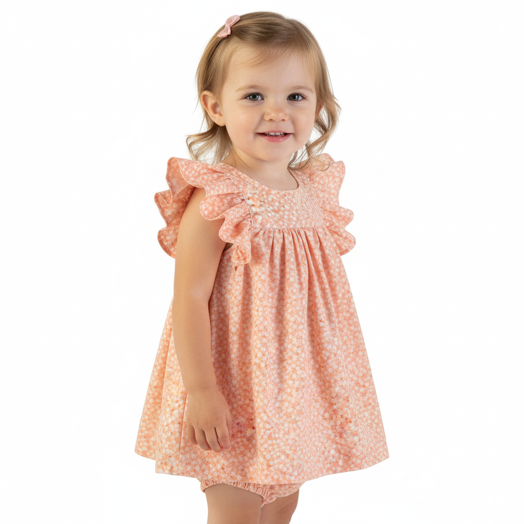 Completo in cotone per bambini 2pz