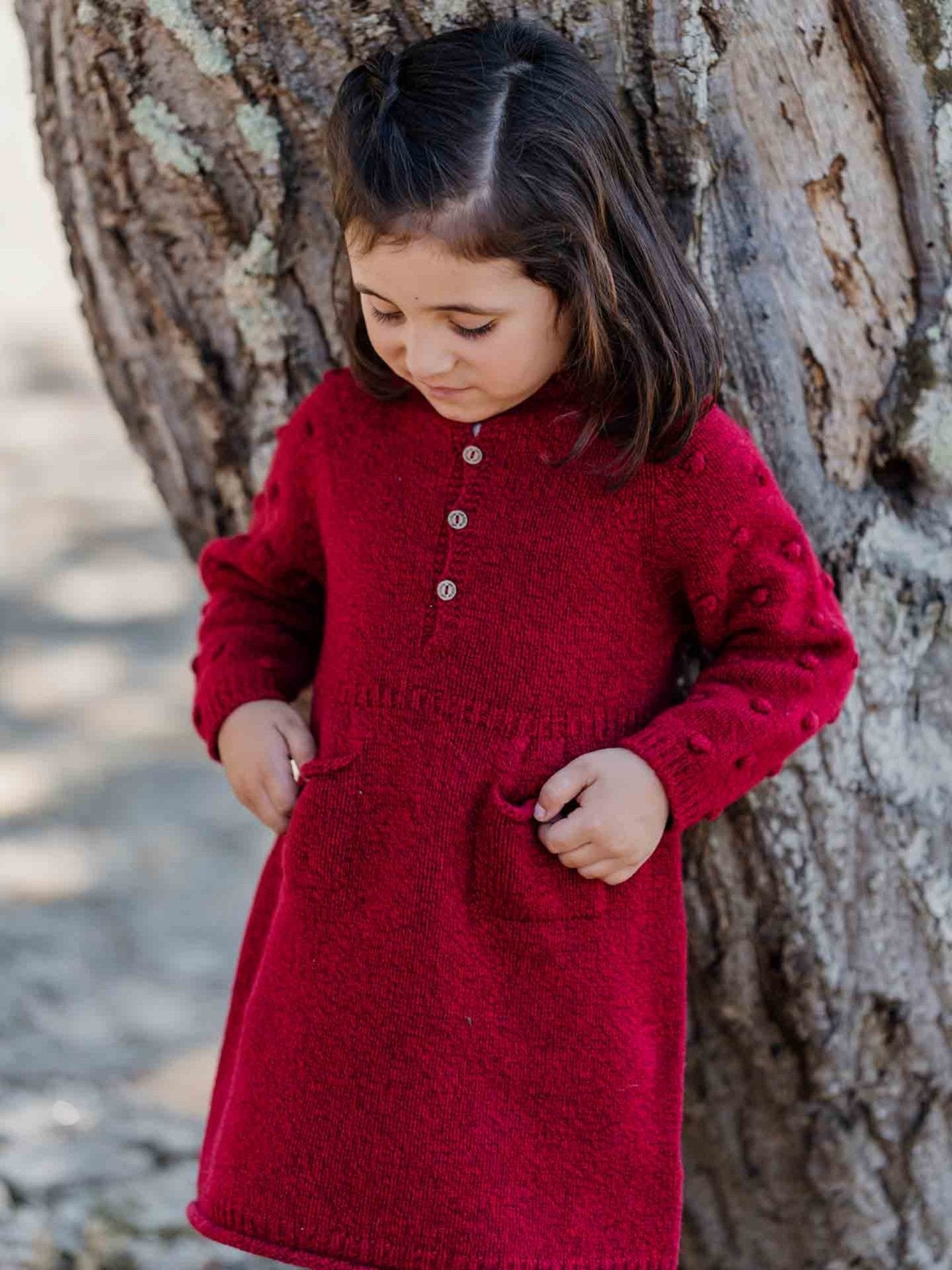 Abitino Bordeaux in lana Wedoble - Be Brave Boutique