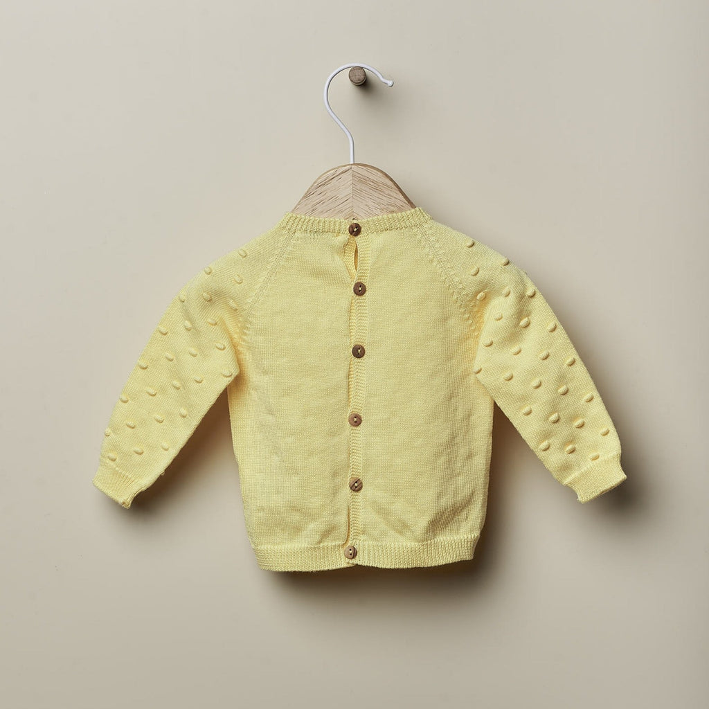 Completo nascita Giallo chiaro in cotone organico - Be Brave Boutique