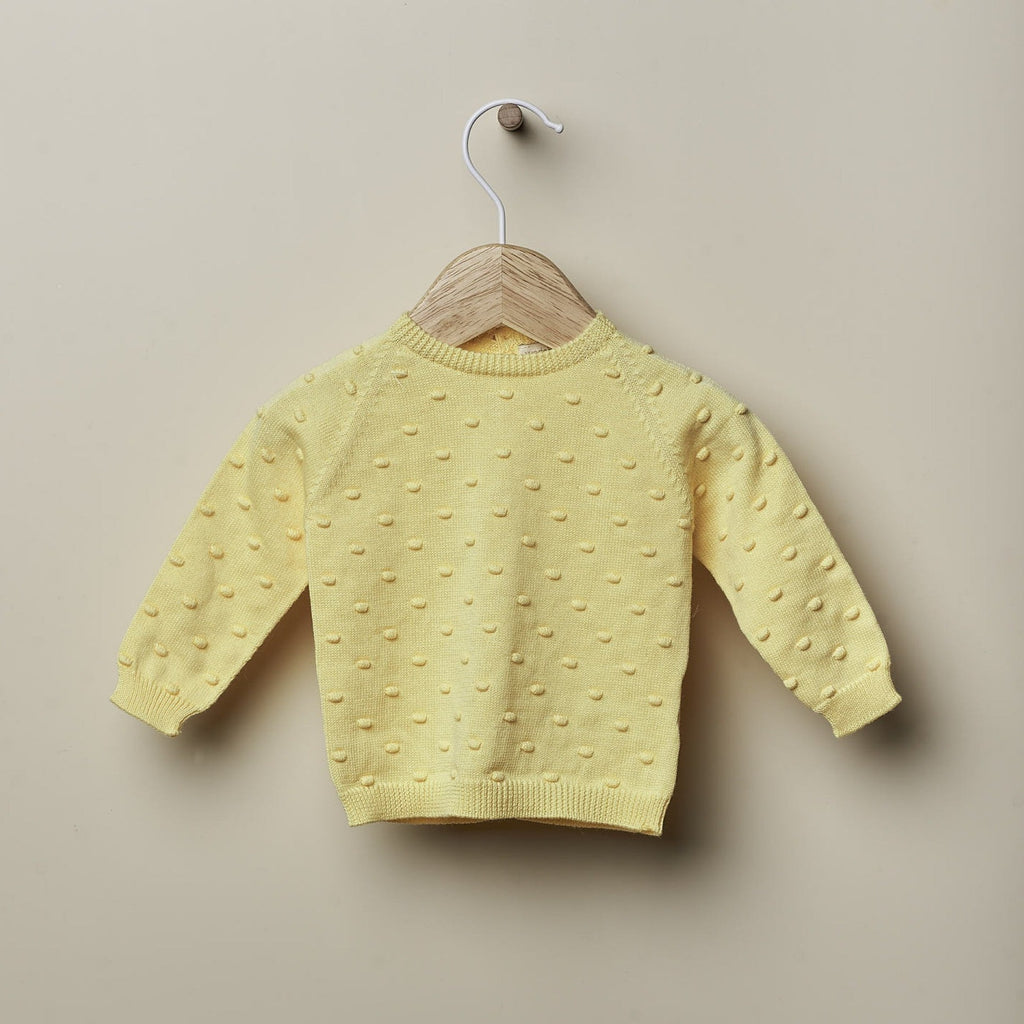 Completo nascita Giallo chiaro in cotone organico - Be Brave Boutique