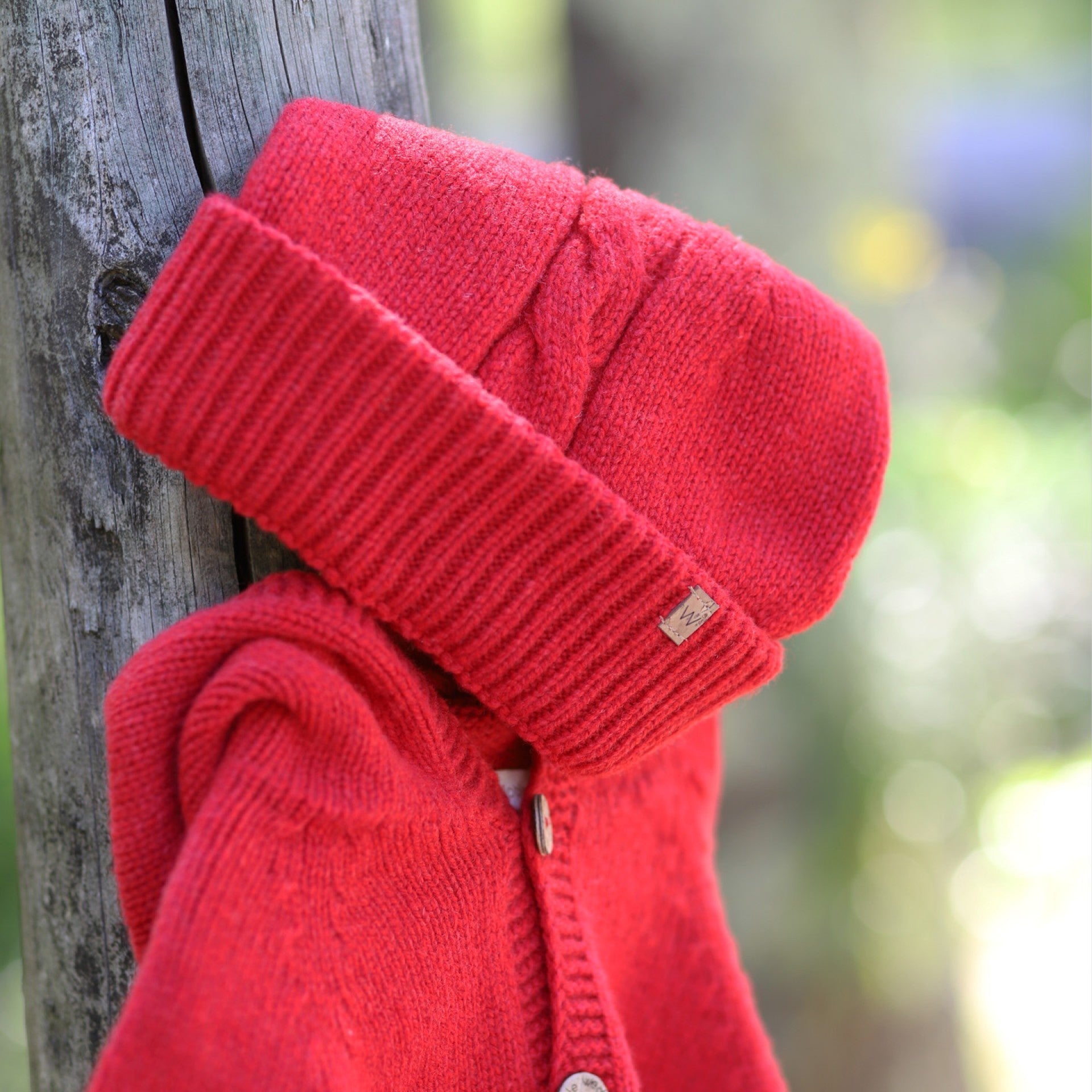 Cappello in Lana Rosso Wedoble