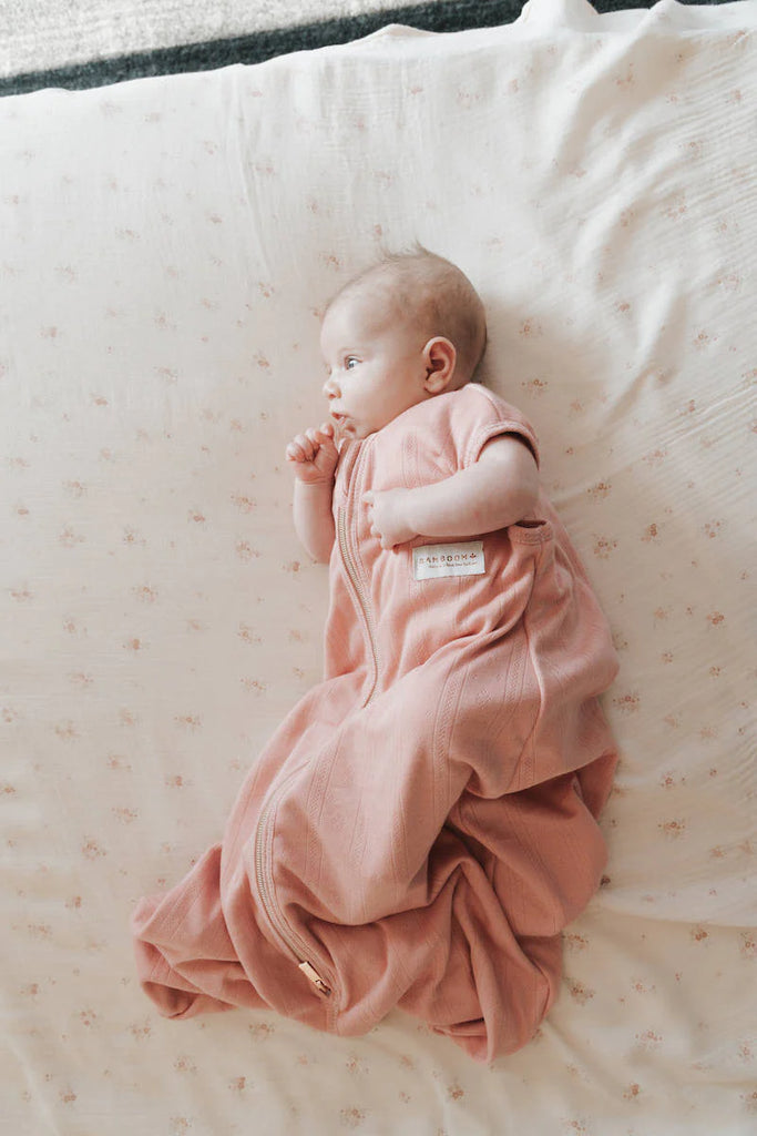 Sacco nanna neonato estivo Mini - 0-6 mesi - 75cm - TOG 1.1 - Rosa Scuro - Be Brave Boutique