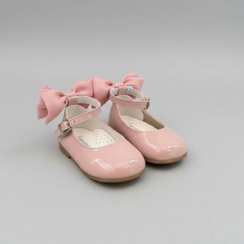 ANDANINES Ballerine eleganti con fiocco Rosa e plantare anatomico - Be Brave Boutique