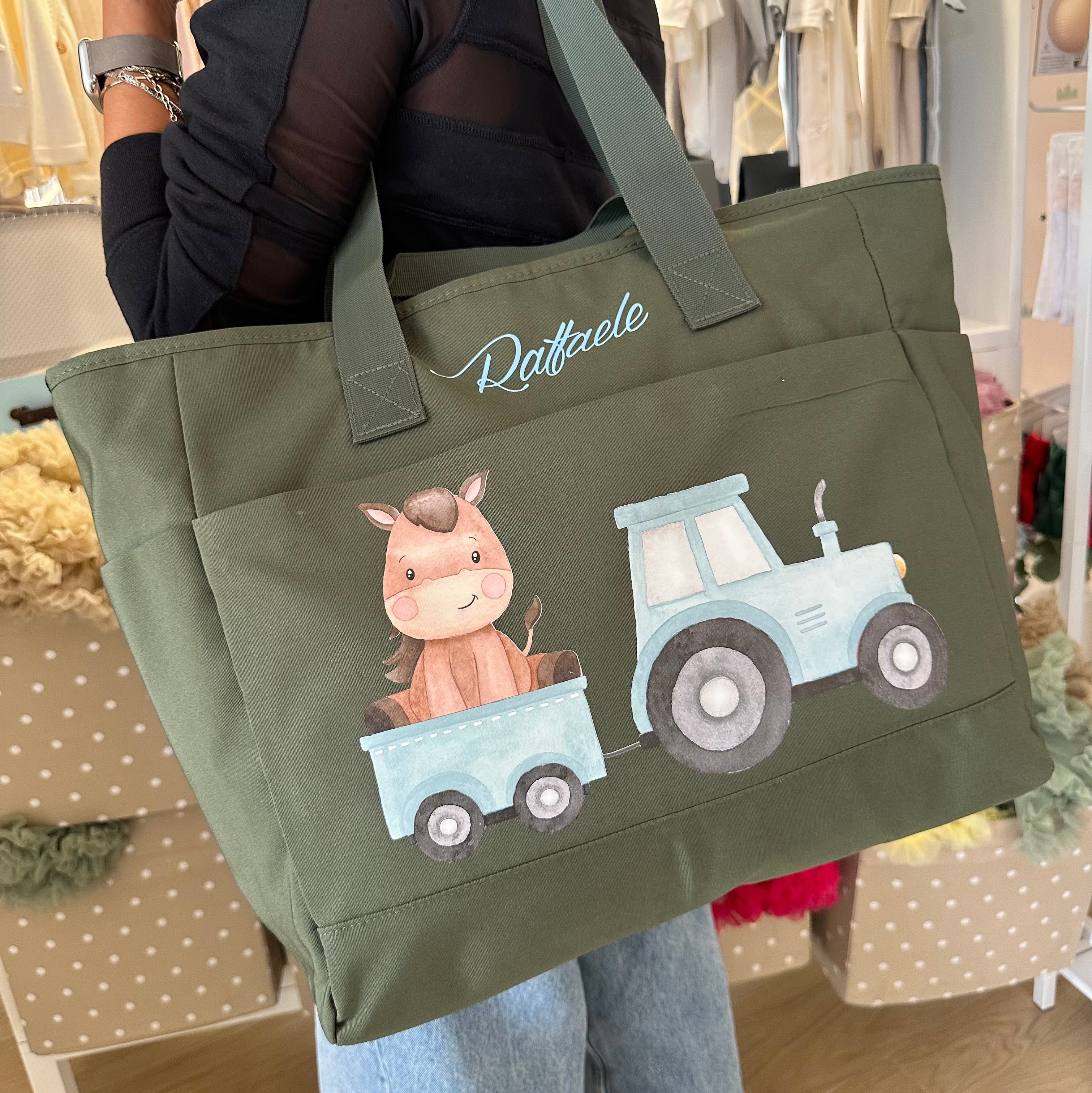Borsa Mamma EasyMum – pratica, leggera e sempre con te Baby Horse Trattore