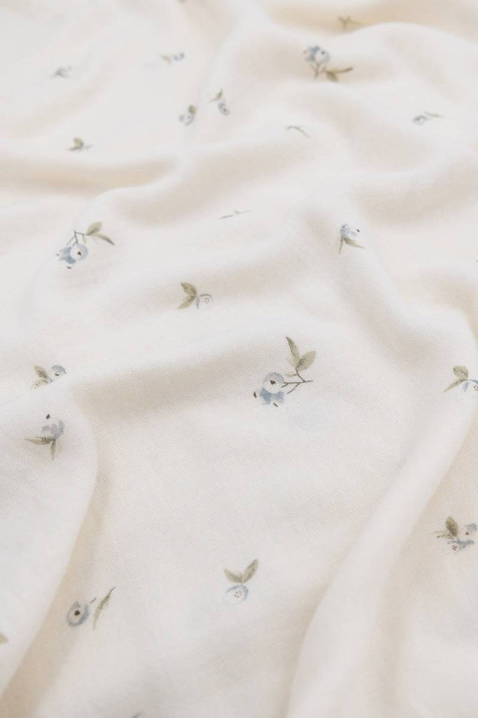 Swaddle Muslin XL multi-uso 120x120cm 2-Pack - Berries/ Light Blue - Be Brave Boutique