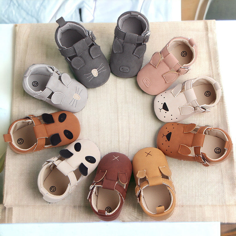 Scarpe da Bambini Grigio in ecopelle Topolino - Be Brave Boutique