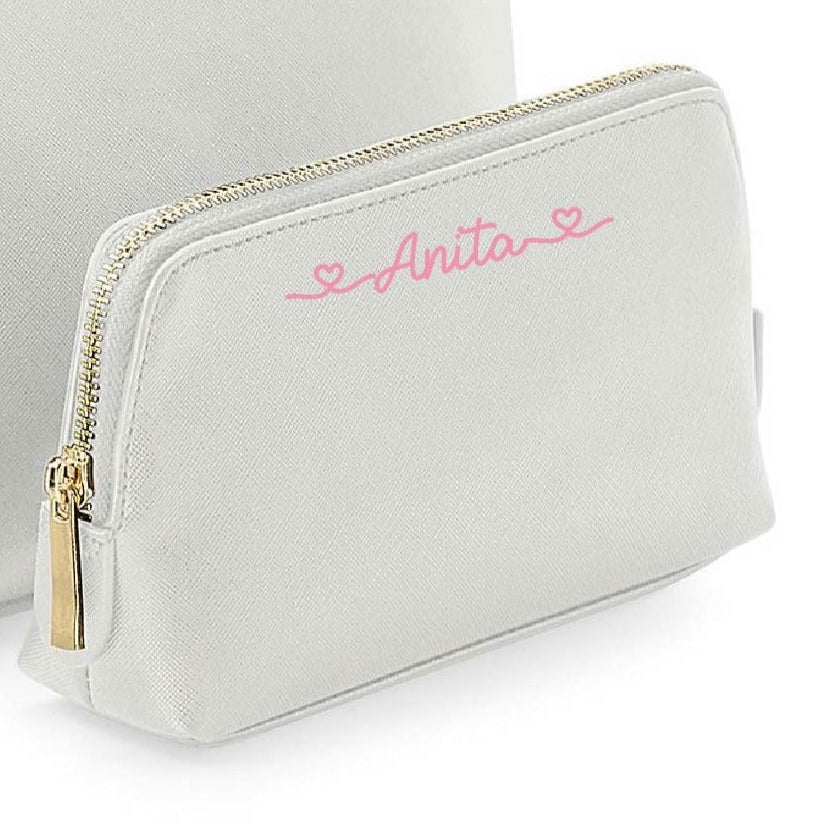 Trousse foderata internamente e personalizzabile Media o Large - Be Brave Boutique