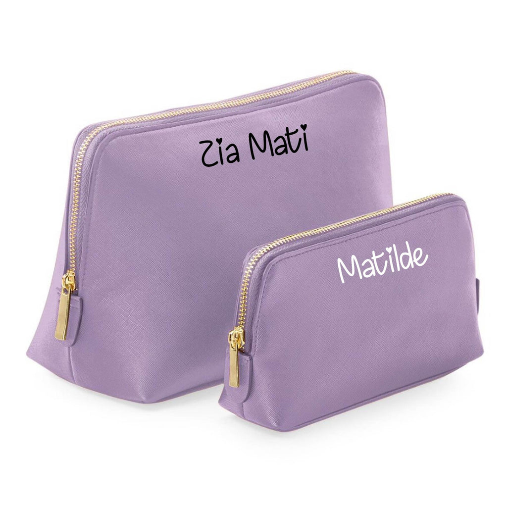 Trousse foderata internamente e personalizzabile Media o Large - Be Brave Boutique