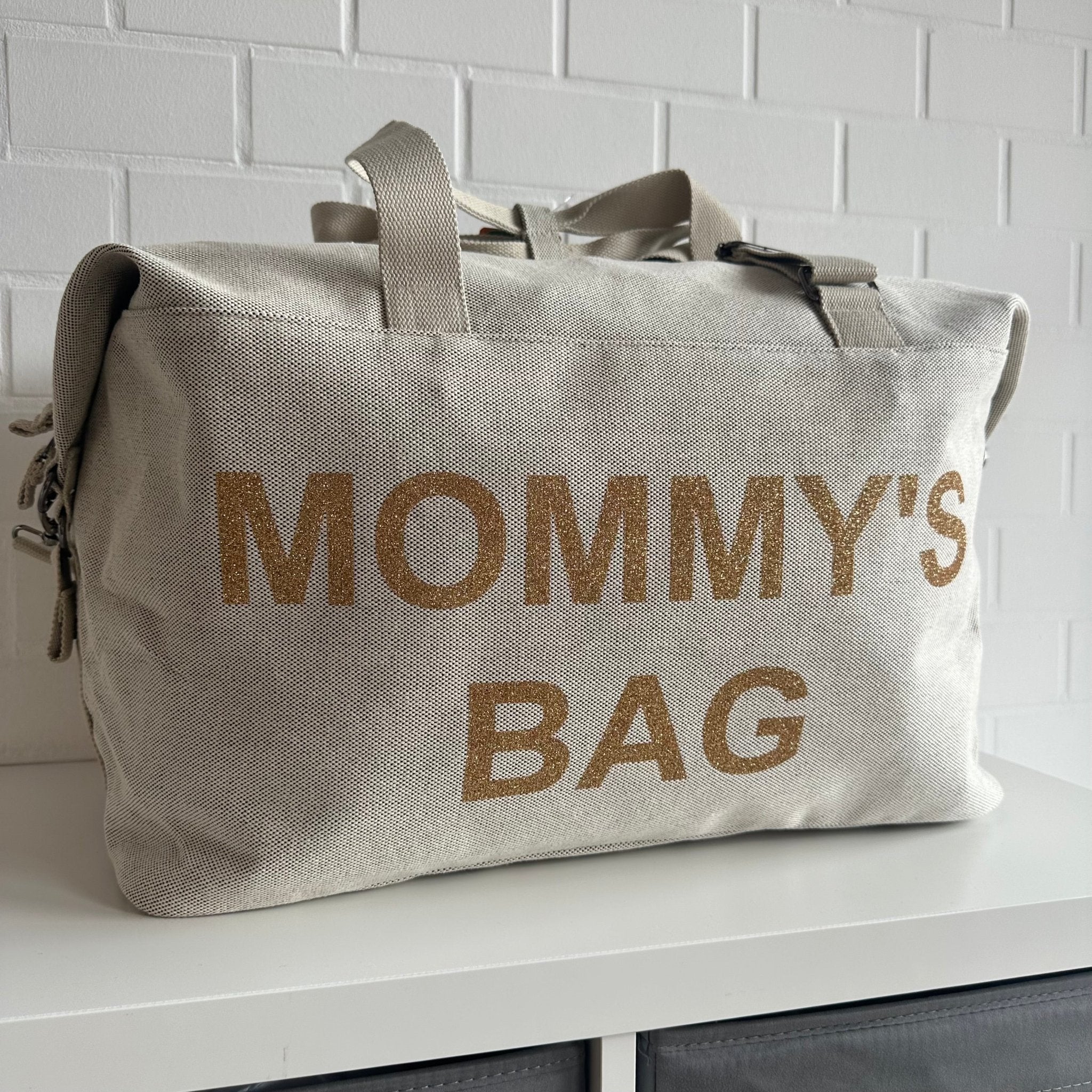 Borsone Mommy's Bag in Oro Glitter - Be Brave Boutique