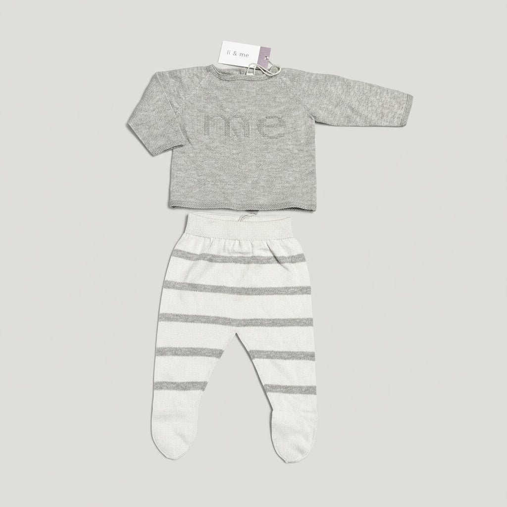 Completo Prima Nascita Unisex in Cotone Organico Li&Me - Be Brave Boutique