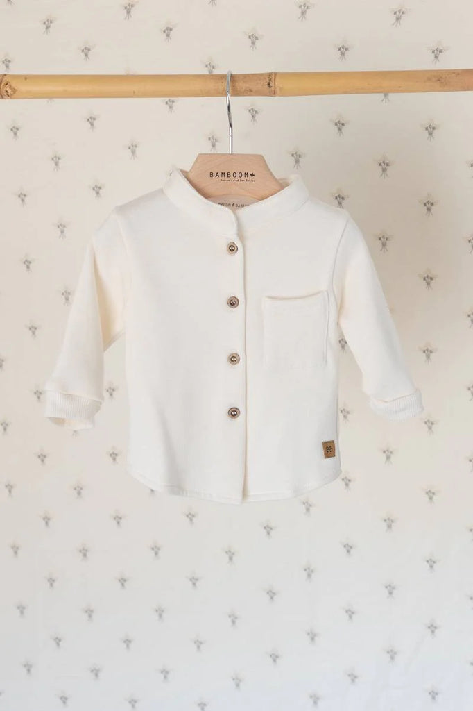 Camicia collo Coreano - Offwhite 71 - Be Brave Boutique