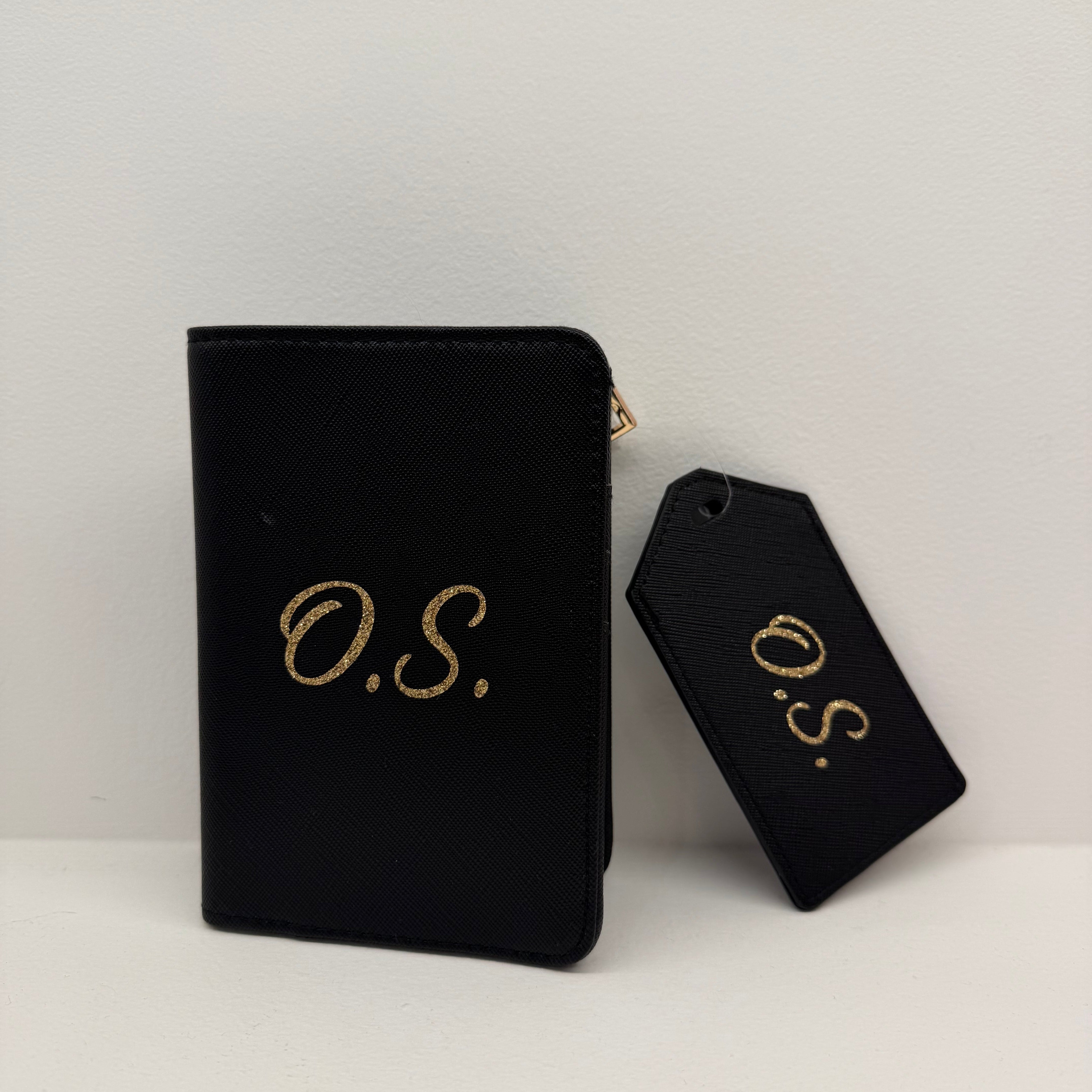 Porta Passaporto personalizzabile Con etichetta per valigia