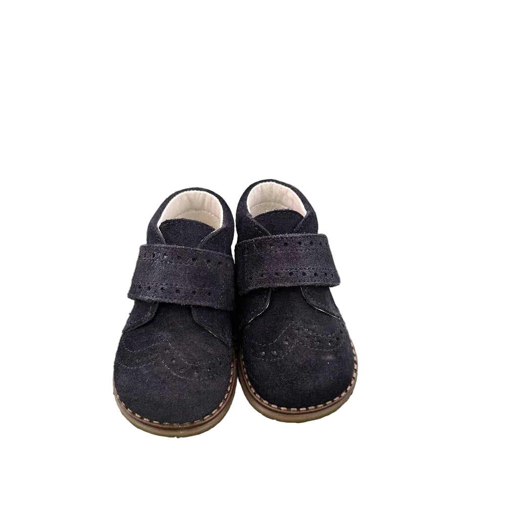 ANDANINES Stivaletto Blu scamosciato con strappo plantare anatomico - Be Brave Boutique