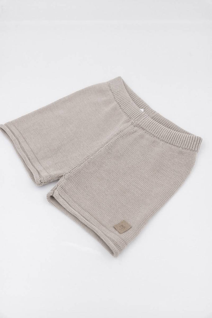 Pantalone Corto Knitted - CAMMELLO 33 - Be Brave Boutique