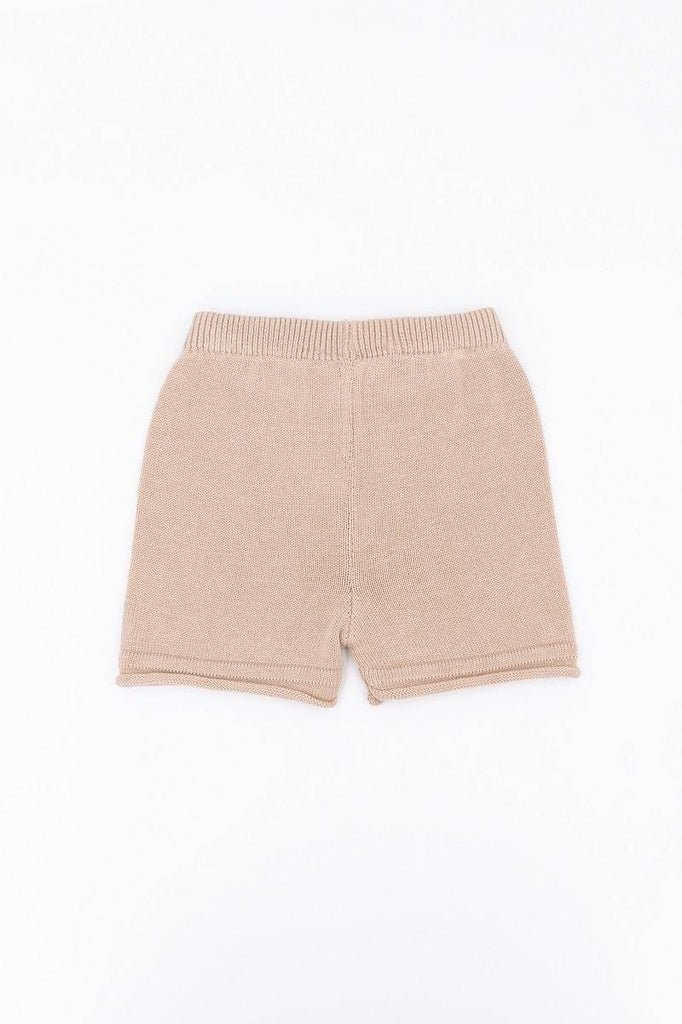 Pantalone Corto Knitted - ROSA 04 - Be Brave Boutique