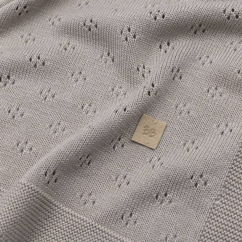 Copertina Traforata Knitted - CAMMELLO 331 - Be Brave Boutique