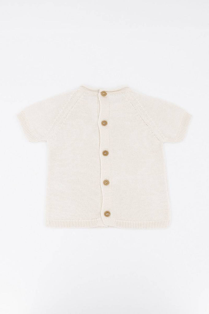 Maglia righe Knitted - BIANCO 01 - Be Brave Boutique