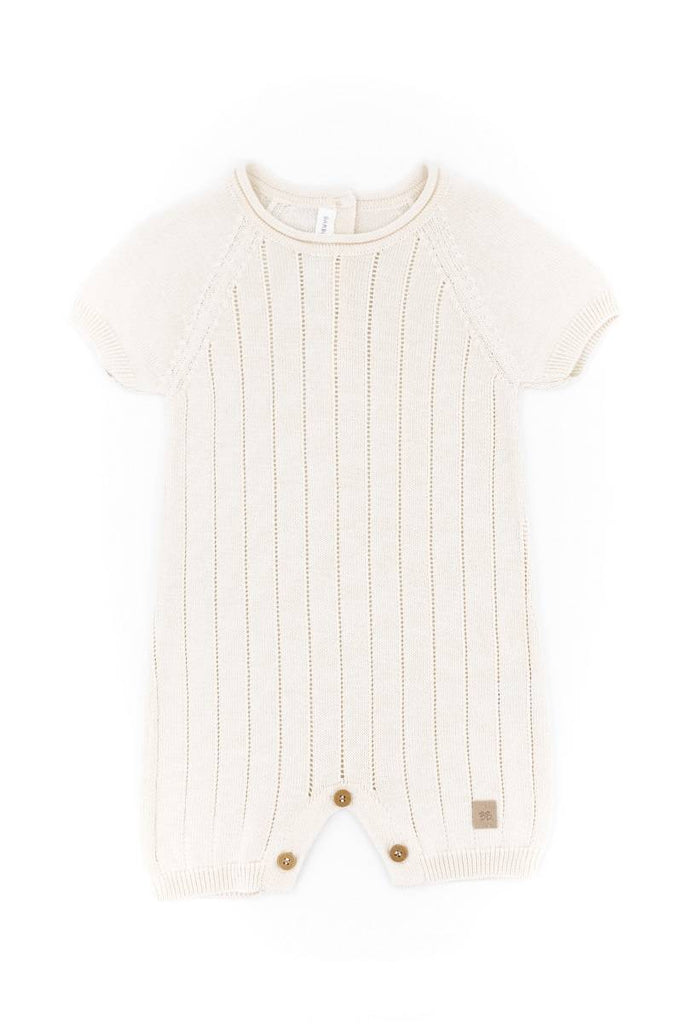 Pagliaccetto Righe Knitted - BIANCO 31 - Be Brave Boutique