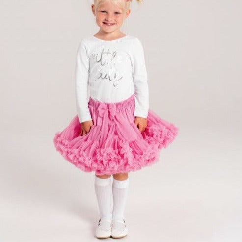 Gonna Ampia in Tulle  Rosa Bubble Gum - Be Brave Boutique