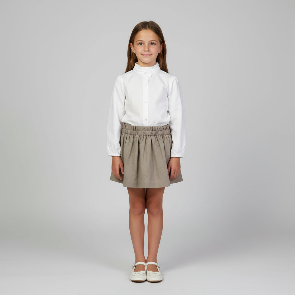 Completo Bimba Gonna e Camicia coreana - Be Brave Boutique